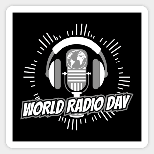 world radio day Sticker